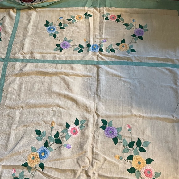 Coverlet from the 1910’20’s. Beautiful condition. - Picture 10 of 13